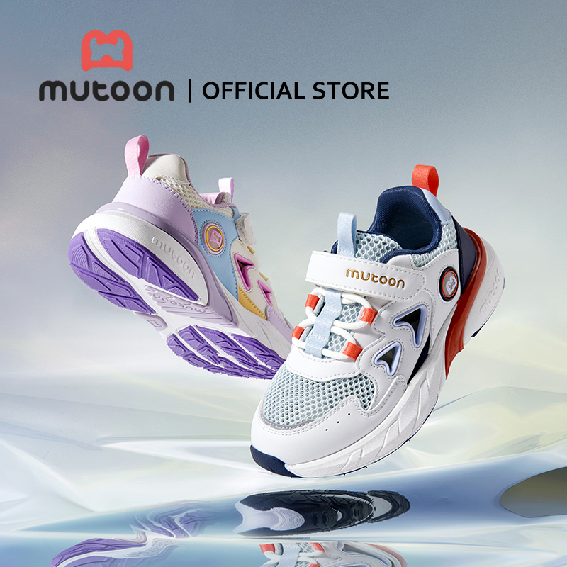 【Mutoon】รองเท้าเด็กวิ่ง รุ่นใหม่ ฤดูร้อน สปริงคืนพลังดี กันกระแทก ระบายอากาศดี นุ่มสบาย กันลื่นดี