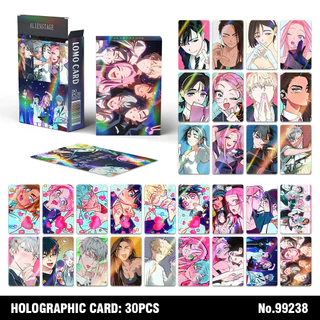 อะนิเมะ Alien Stage Holographic Lomo การ์ด Lomo Luka Hyuna Ivan เลเซอร์การ์ดรูปถ่ายโปสการ์ดแฟนของขวัญ