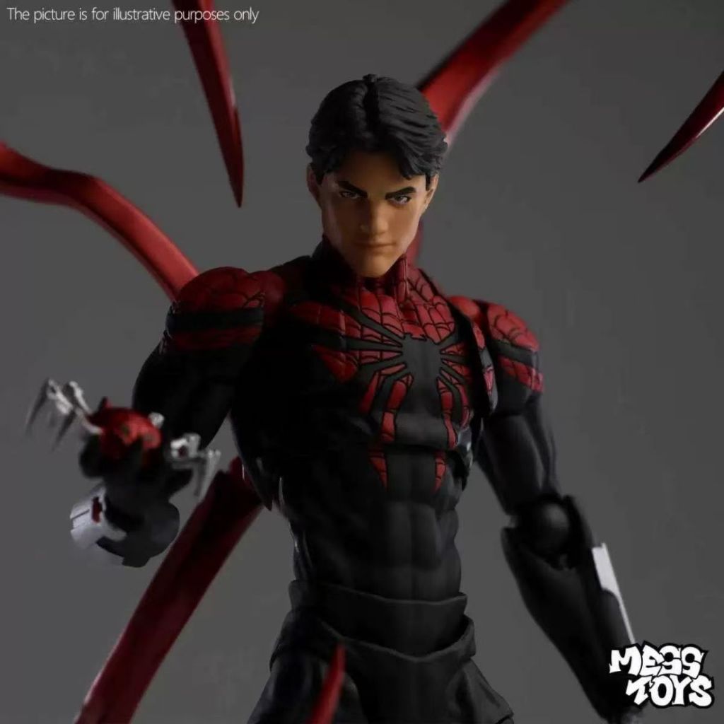 Original MessToys Superior Spider Man Doctor Octopus Peter Parker Messtoys Spiderman Neighbor อะนิเม