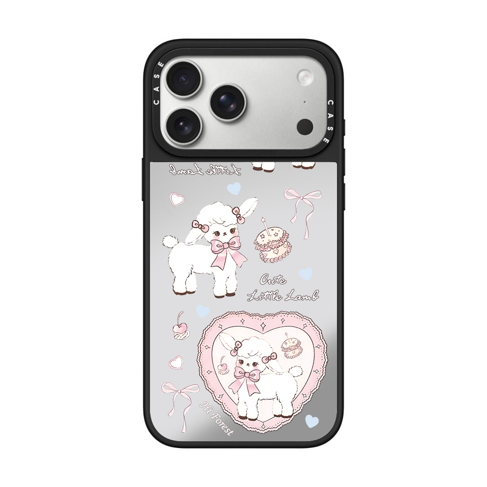 Forest Early News Mirror เคสโทรศัพท์แม่เหล็ก, กรอบสีดําป้องกันกรณีเหมาะสําหรับ iPhone 17 16 15 14 13