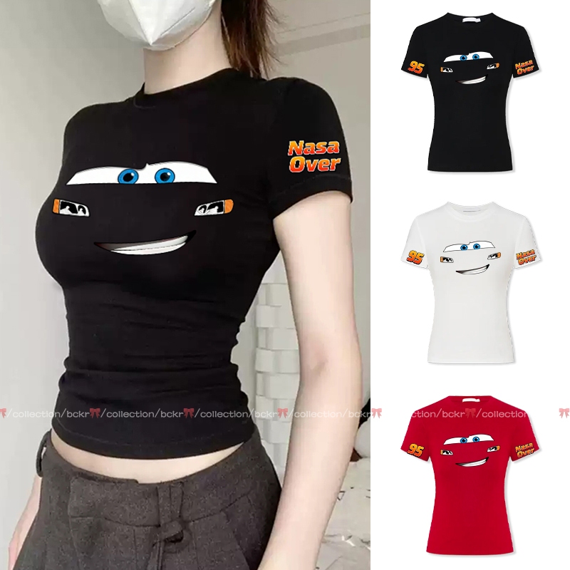 【จัดส่งตลอด24ชั่วโมง】🔥BCKR แฟชั่น เข้ารูปเอวสวน สาวแซ่บ เสื้อ🖤สั้นเข้ารูป เซ็กซี่ เสื้อผญ เสื้YG1923