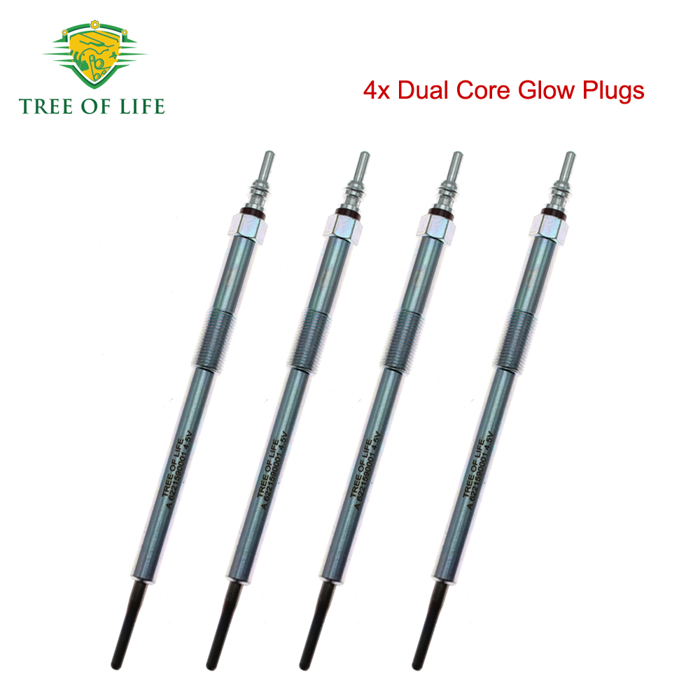 ปลั๊กเรืองแสง 4x 4.5V สําหรับ NISSAN CABSTAR (F24M, F24W) 28/32/35.11/12 DCI YD25DDTi 2006-2013 1106