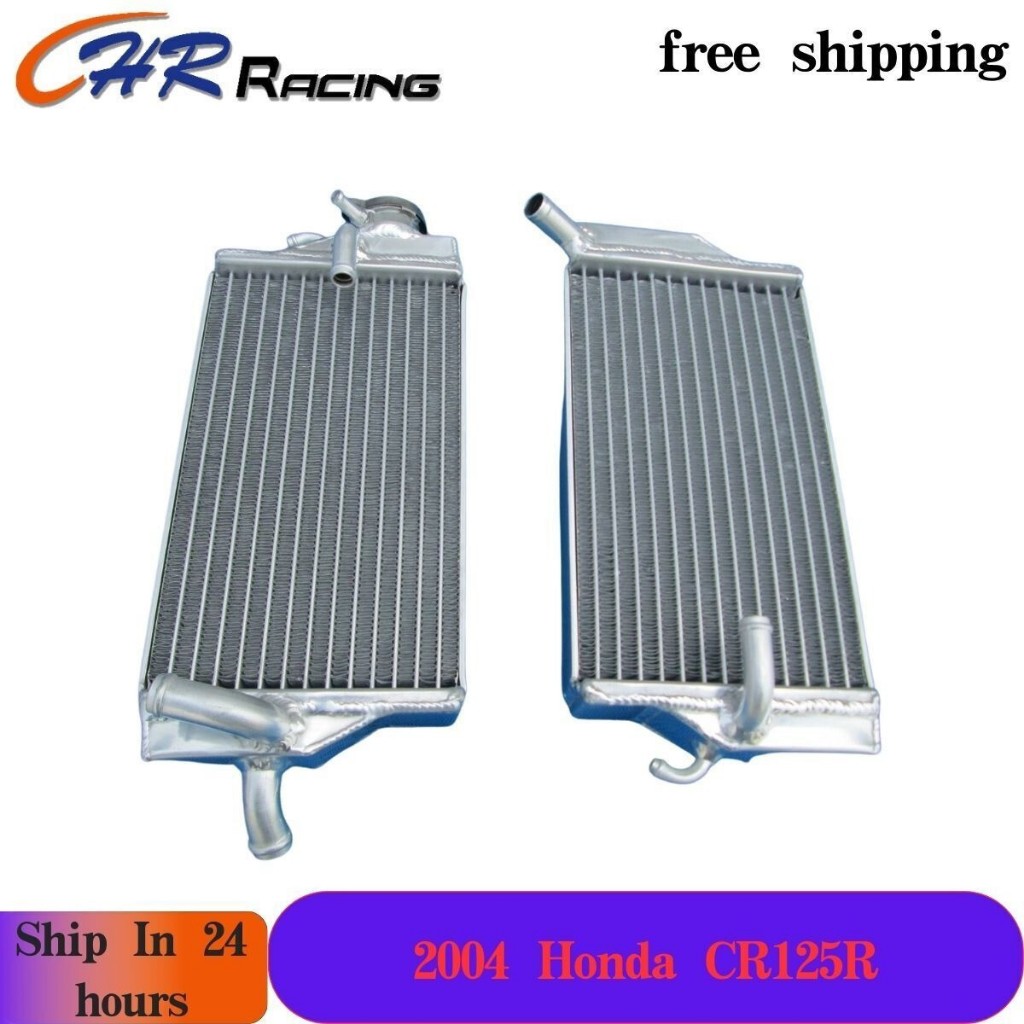 หม้อน้ําอลูมิเนียม สําหรับ 2004 04 HONDA CR125 CR125R/CR 125 R 2-STOKE