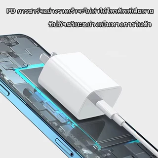 45W PD สายชาร์จ+หัวชาร์จ Fast Charger จากสายType-C to L สำหรับ i11 12 13 14 Pro Max【 1 ปี】