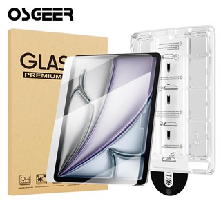 OSGEER ติดตั้งง่ายอัตโนมัติฝุ่นกระจกนิรภัยสําหรับ iPad Pro 2…