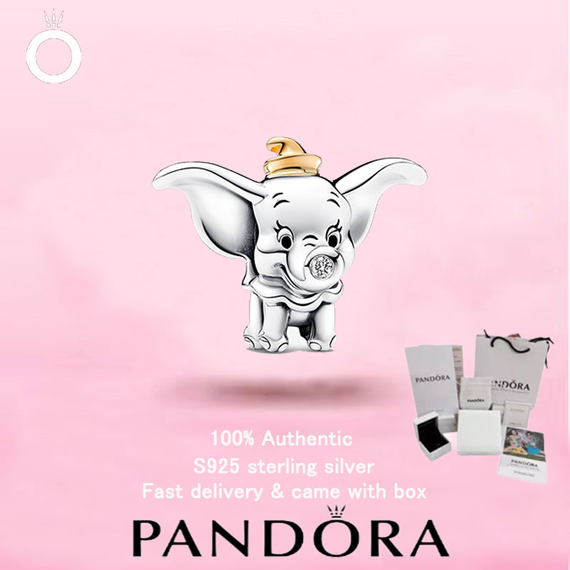 แหวน.charm.Dumbo.S925.Pandora.ของขวัญวันครบรอบและวาเลนไทน์ที่ดีที่สุด