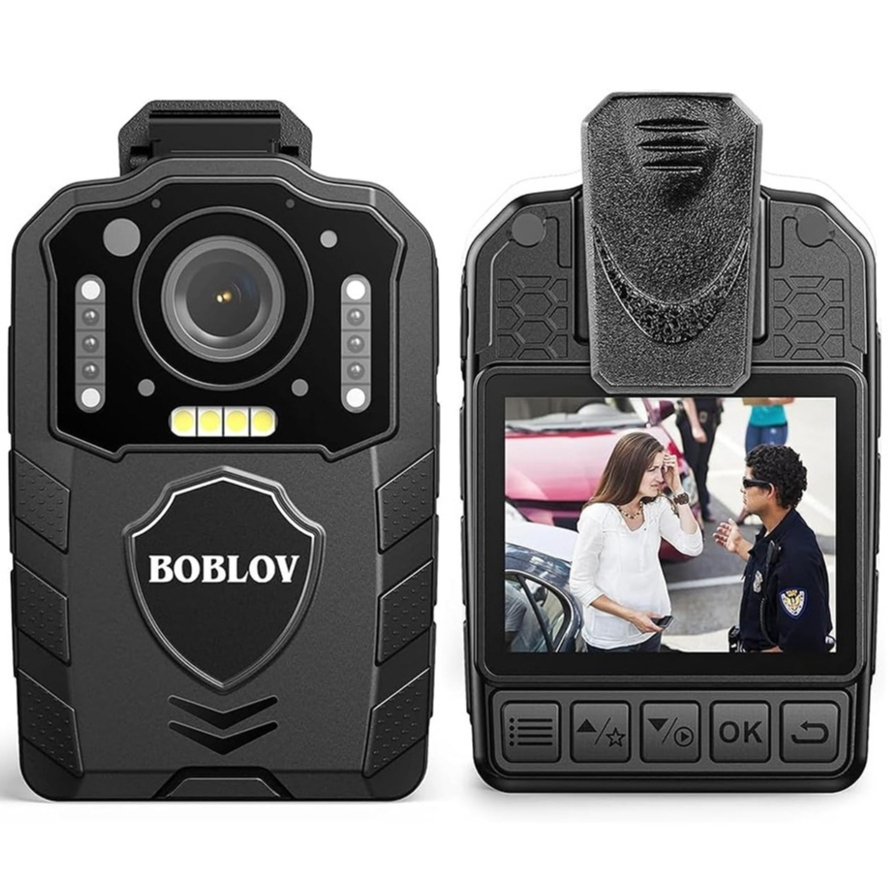 BOBLOV 256GBกล้องHD 1080P 3000MAhพร้อม13Hบันทึกราคาไม่แพงBody Camพร้อมNight Vision Max 256GBพร้อมแลก