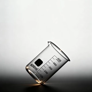 ถ้วยตวงแก้วบอโรซิลิเกตสูง 50-1000มล ทนความร้อน -20℃ ถึง150℃ Lab Kitchen Beaker เครื่องชั่งใส