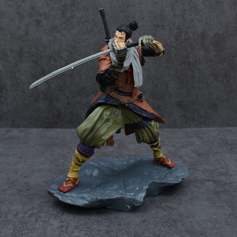 20 ซม.Sekiro Shadows Die สองครั้งหมาป่า Action Figure อะนิเมะ Figuras GK รูปปั้นของเล่น PVC คอลเลกชั