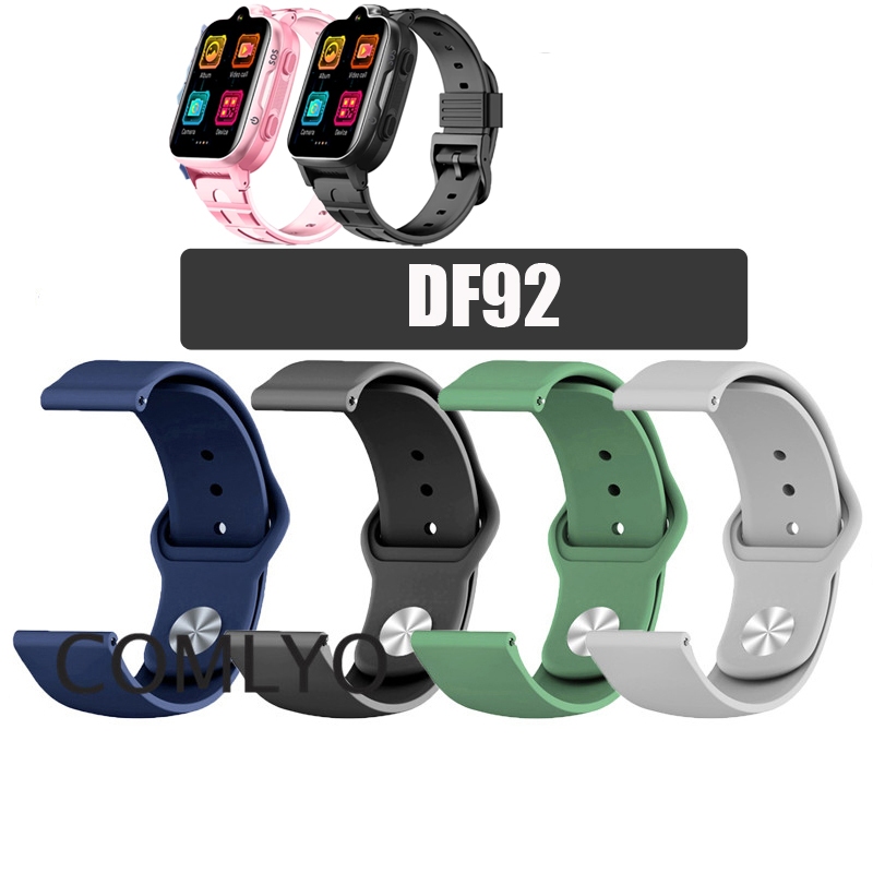 For Aolon DF92 สมาร์ทสายนาฬิกาเด็กเด็กวงซิลิโคนสายรัดข้อมือนุ่มชายหญิงกีฬาเข็มขัด