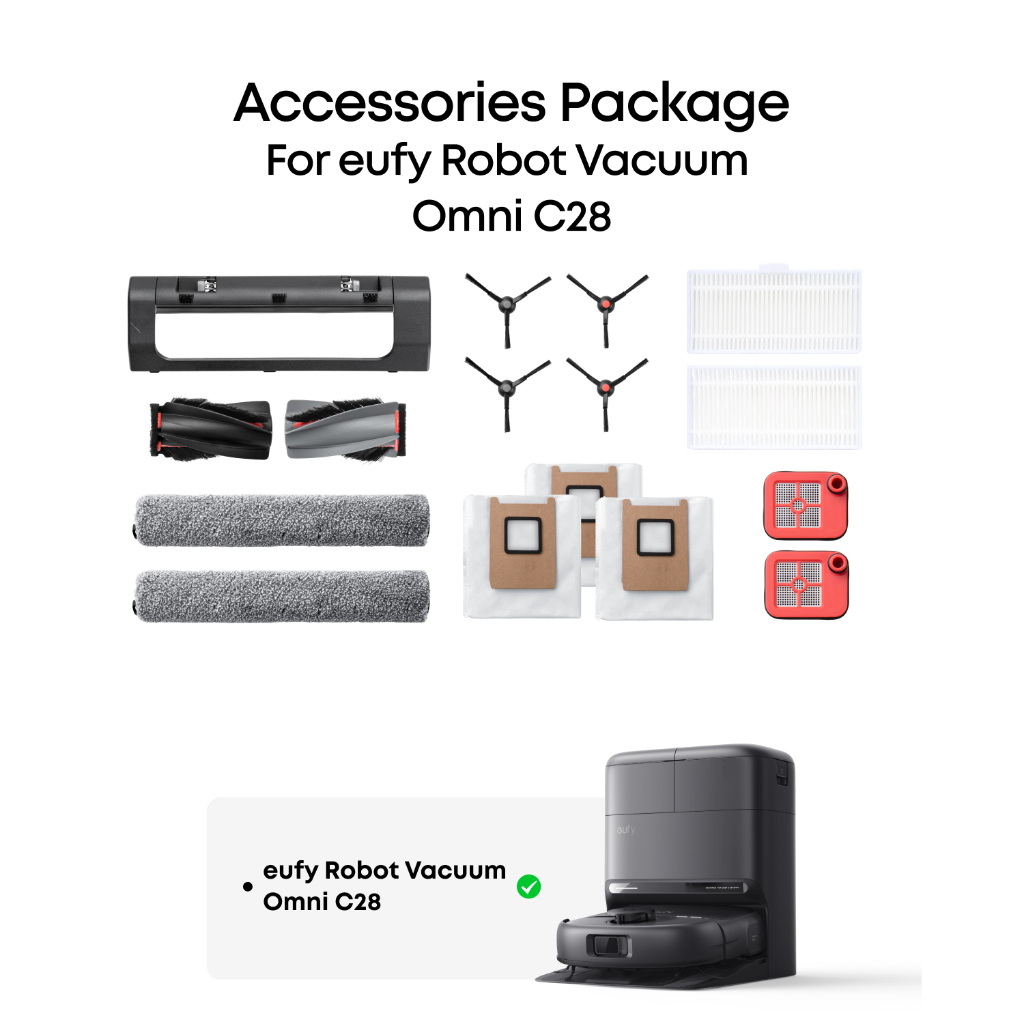 ANKER eufy Robot Vacuum Omni C28/E25/E28 Accessories Kit