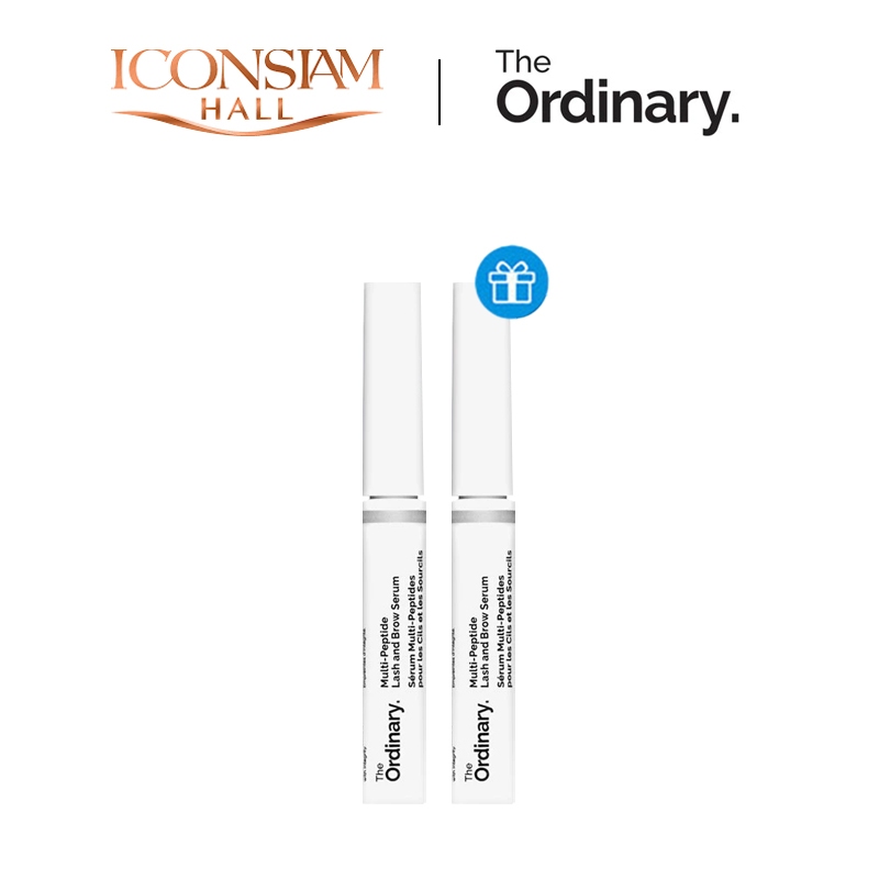 [ ซื้อ 1 แถม 1 ] The Ordinary Multi-Peptide Lash & Brow Serum - 5mL | เซรั่มบํารุงขนตาคิ้ว เพิ่มความหนาอิ่มฟู ผมสุขภาพดี