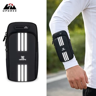 UPGREE กระเป๋าใส่แขนกีฬา Unisex ฟิตเนสสะท้อนแสงกีฬาวิ่งกระเป๋ากันน้ำกระเป๋าโทรศัพท์มือถือ