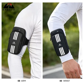 UPGREE กระเป๋าใส่แขนกีฬา Unisex ฟิตเนสสะท้อนแสงกีฬาวิ่งกระเป๋ากันน้ำกระเป๋าโทรศัพท์มือถือ