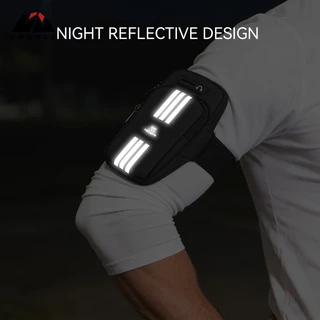 UPGREE กระเป๋าใส่แขนกีฬา Unisex ฟิตเนสสะท้อนแสงกีฬาวิ่งกระเป๋ากันน้ำกระเป๋าโทรศัพท์มือถือ