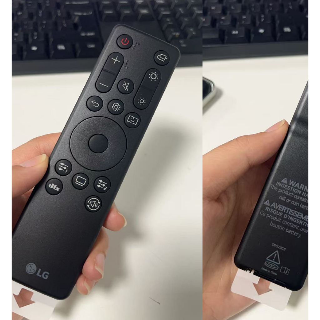 ใหม่ ลูกชาย76044729 รีโมทคอนโทรลสําหรับ LG UltraGear OLED QHD Gaming Monitor