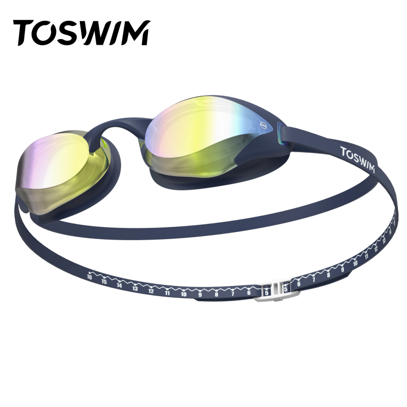 TOSWIM GENTOO Series การแข่งขันแข่งแว่นตาว่ายน้ําไม่พ่นหมอกแว่นตาว่ายน้ําผู้ใหญ่เด็ก Universal การแข่งขันว่ายน้ําการฝึกอบรม