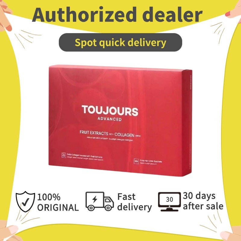 ตัวแทนจําหน่ายที่ได้รับอนุญาตtTOUJOURS สารสกัดจากผลไม้ขั้นสูงพร้อมเครื่องดื่มคอลลาเจน 10s