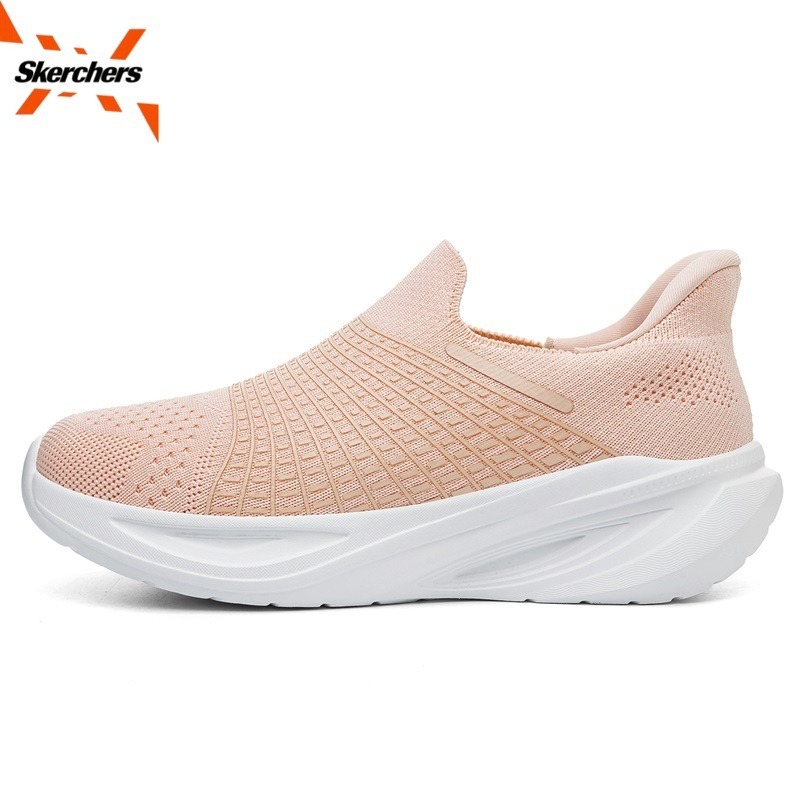 Sketchers รองเท้าผู้หญิงพื้น EVA ดูดซับแรงกระแทก สวมใส่ง่าย เหมาะสำหรับการเดินทาง