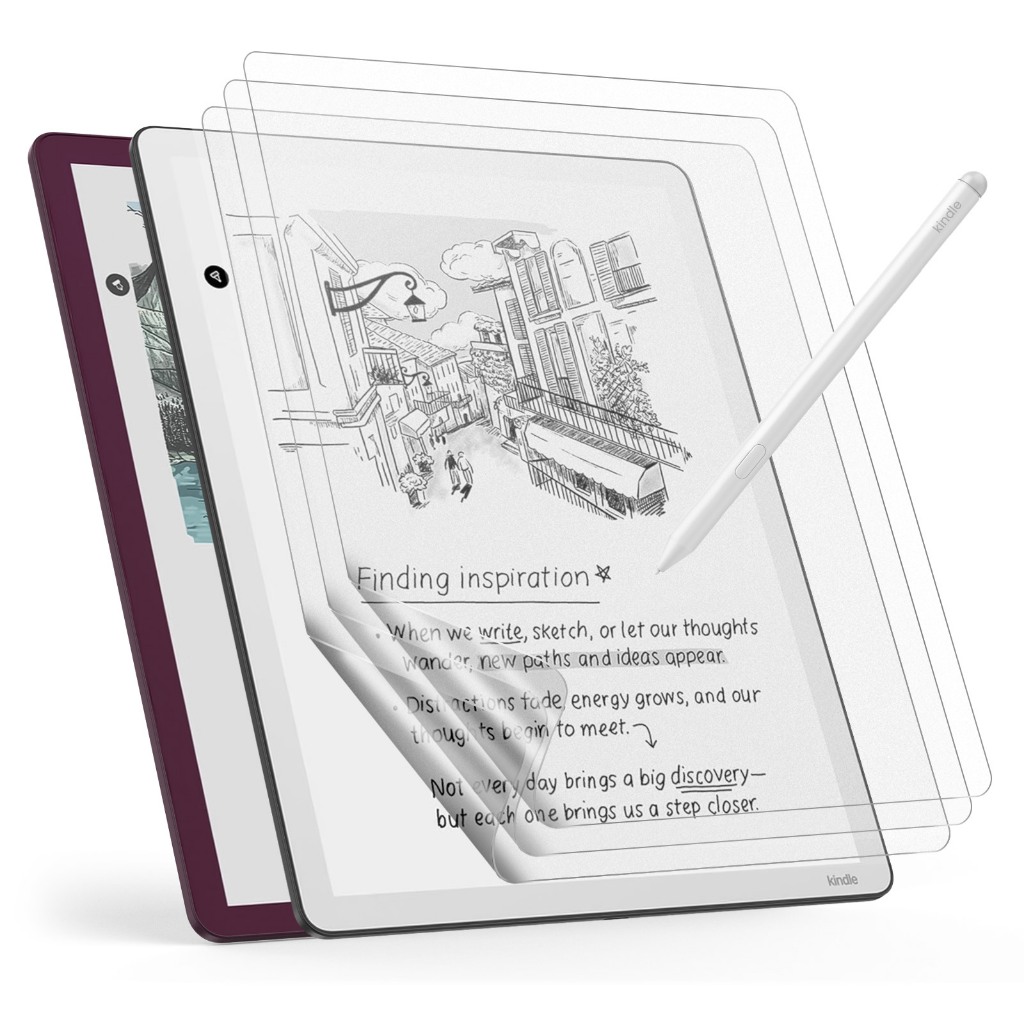 3PCSMoKo PET กระดาษรู้สึกป้องกันหน้าจอสําหรับ 11 " Kindle Scribe 3rd Generation / 11" Kindle Scribe Colorsoft รุ่นที่ 1 2025