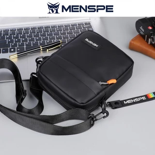 Menspe Mens กระเป๋าสะพาย Mini Cross Body กระเป๋า Casual น้ําหนักเบากระเป๋า Messenger ความจุขนาดใหญ่กันน้ํา Leisure Street เดินทางกลางแจ้งขี่สําหรับชาย