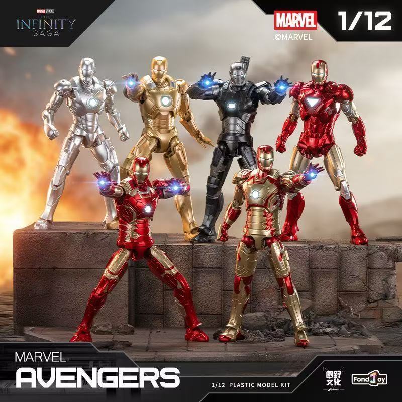 ▲KKangT▲ Genuine fondjoy-infinity saga- marvl series Iron Man  tier 3 1/12 Unpacking to determine th