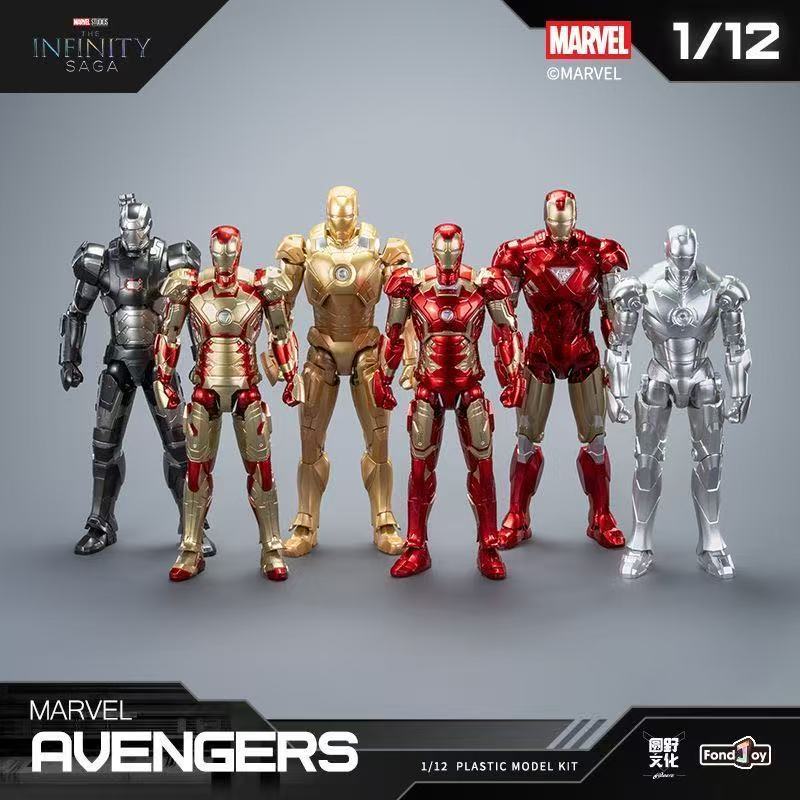 ▲KKangT▲ Genuine fondjoy-infinity saga- marvl series Iron Man  tier 3 1/12 Unpacking to determine the style ราคา ถูกที่สุด ดีลบีเคเค แกลเลอรีภาพที่ 2