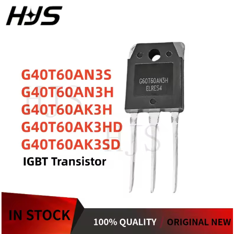 5 ชิ้น* 100% ใหม่ G40T60AN3S G40T60AN3H G40T60AK3H G40T60AK3HD G40T60AK3SD TO-247 IGBT ทรานซิสเตอร์