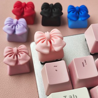 ชุดคีย์แคปโบว์ DIY สำหรับคีย์บอร์ด 🎀 | ปุ่มกดน่ารักปรับแต่งไ…