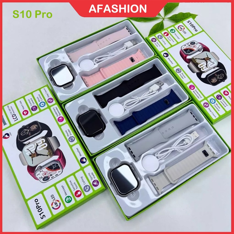 ใหม่ S10 pro SmartWatch ใหม่ Series 10 สมาร์ทวอท์ช 2.02 นิ้ว 2 วง HD 49 มม.บลูทูธพร้อมเครื่องคิดเลขไ