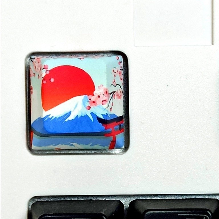 ปุ่มกดคีย์บอร์ด PBT Snow Mountain R4 สําหรับคีย์บอร์ด Mechanical