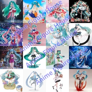 Hatsune miku Figure Lucky Bag Mystery Box Anime Figure Ornaments Cute Model Doll Wedding Dress Snow Scenery Decoration Toys