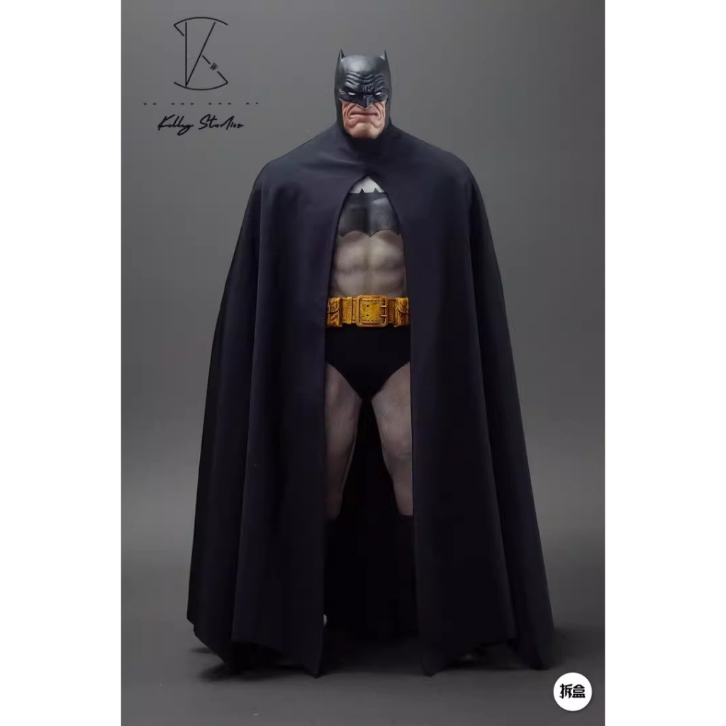 (Cape เท่านั้น, ไม่มีรูป) Kelly Studio HT Batman Returns Long and Short Flowing Cape for 1/6 Scale Accessories