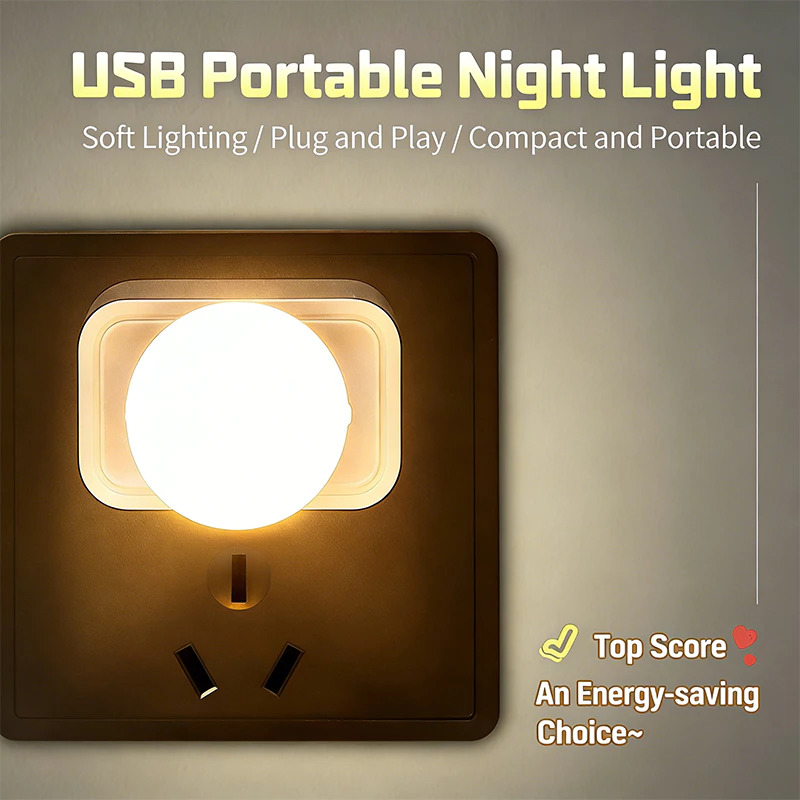 LA ไฟนอน LED USB ชาร์จ พกพา มินิ ถนอมสายตา ฉุกเฉิน สำหรับห้องนอนหอพัก อ่านหนังสือ LED ของขวัญ