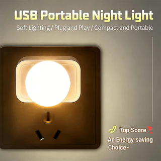 LA ไฟนอน LED USB ชาร์จ พกพา มินิ ถนอมสายตา ฉุกเฉิน สำหรับห้องนอนหอพัก อ่านหนังสือ LED ของขวัญ