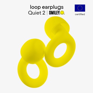Loop Quiet 2 x Smiley- ที่อุดหูลดเสียงรบกวน (-24dB) สําหรับก…