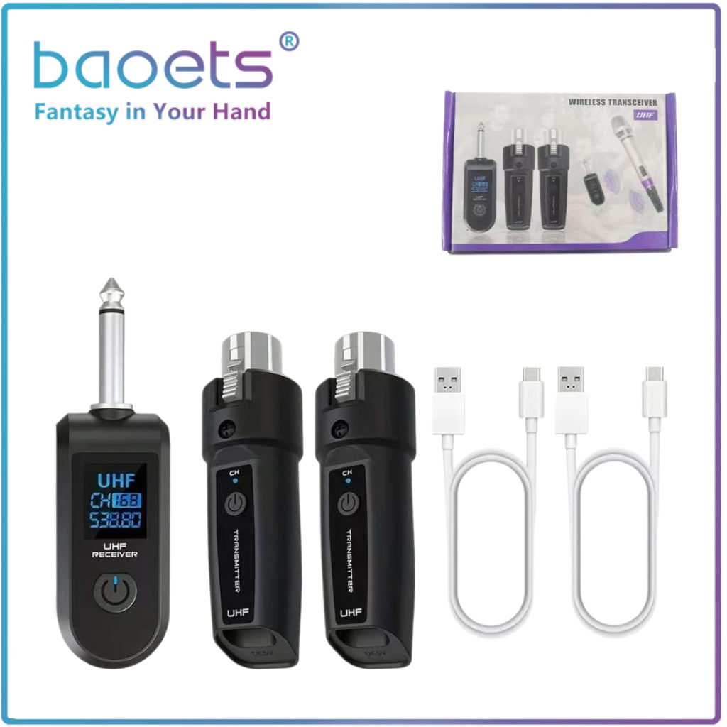 ตัวรับสัญญาณไมโครโฟนไร้สาย 2.4ก XLR อะแดปเตอร์ไมโครโฟนไมโครโฟนไร้สาย เอ่อ สําหรับเครื่องผสมแบบไดนามิก