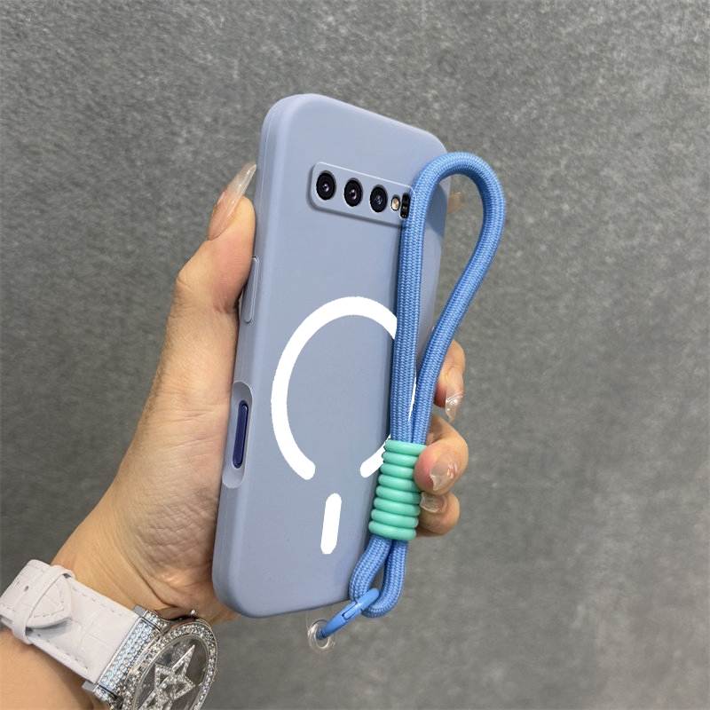 เคสสําหรับ Samsung Note 8 Note 9 ซิลิโคนระดับไฮเอนด์ TPU เคสโทรศัพท์ป้องกันการตกความงามแหวนดูดแม่เหล็กดีไซน์ใหม่ฟรีเชือกแขวนประณีต