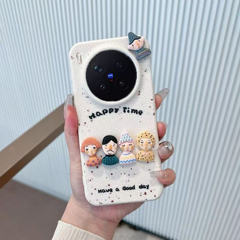 สําหรับ Vivo V70 X300 X200 Pro เคส Vivo X300 X200 เคส ตุ๊กตาตุ๊กตาเคสโทรศัพท์สําหรับผู้หญิงกันกระแทก