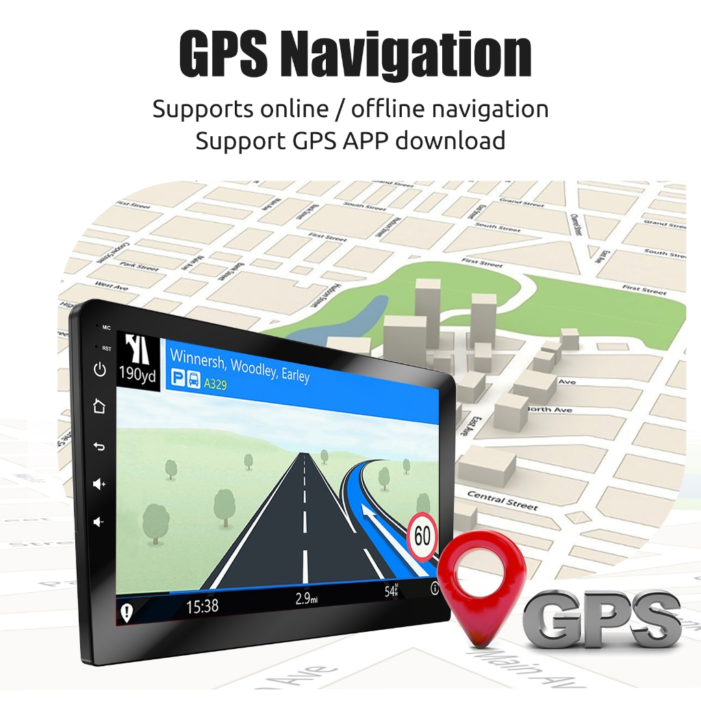 ในสต็อก! จอแสดงผล Android 14 2 DIN ขนาด 10.1 นิ้ว รองรับ CarPlay ไร้สาย และ Android เชื่อมต่ออัตโนมัติ ระบบนําทาง GPS ในตัว WiFi กล้องถอยหลัง วิทยุ RDS/FM และสีน้ําเงิน ราคา ถูกที่สุด ดีลบีเคเค แกลเลอรีภาพที่ 3