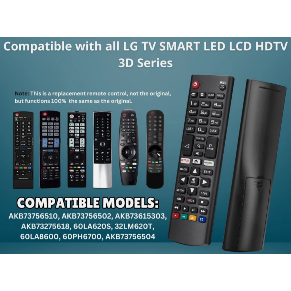 สําหรับทีวีใหม่ ลูกชายเปลี่ยนระยะไกล75095308 สําหรับ LG TV32LJ610V 43UJ634V 49UJ634V 55UJ634V 65UJ63
