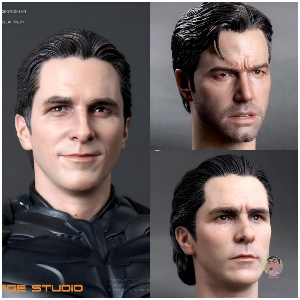 IMAGE Studio - DC 1/6 Batman Bell movable eye head sculpture