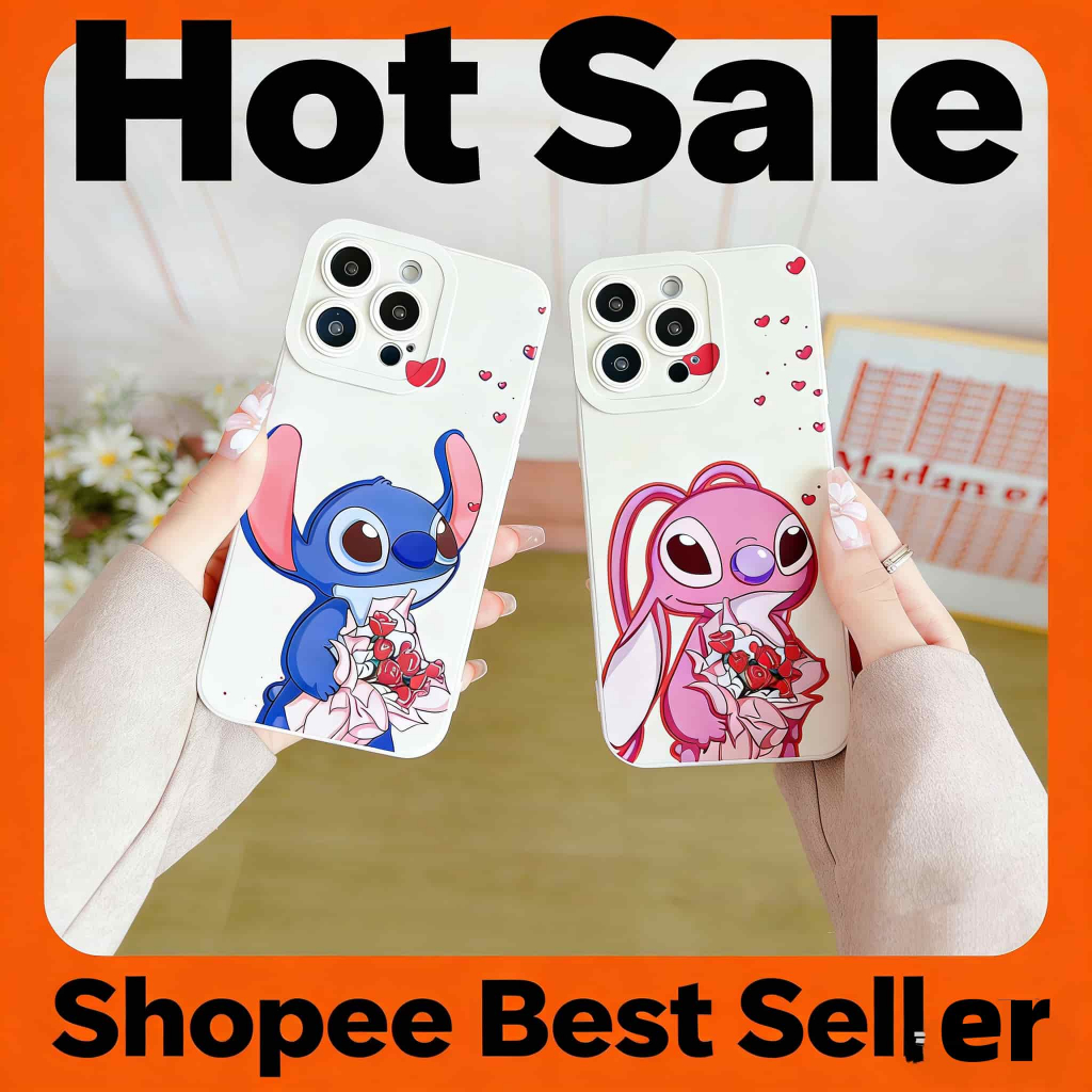 Love Stitch สําหรับ Huawei Y9 Prime 2019 Y9S Y7Pro2016 Y9 2019 Y8P Y6S Y6Pro2019 Y7A การ์ตูนน่ารักกร