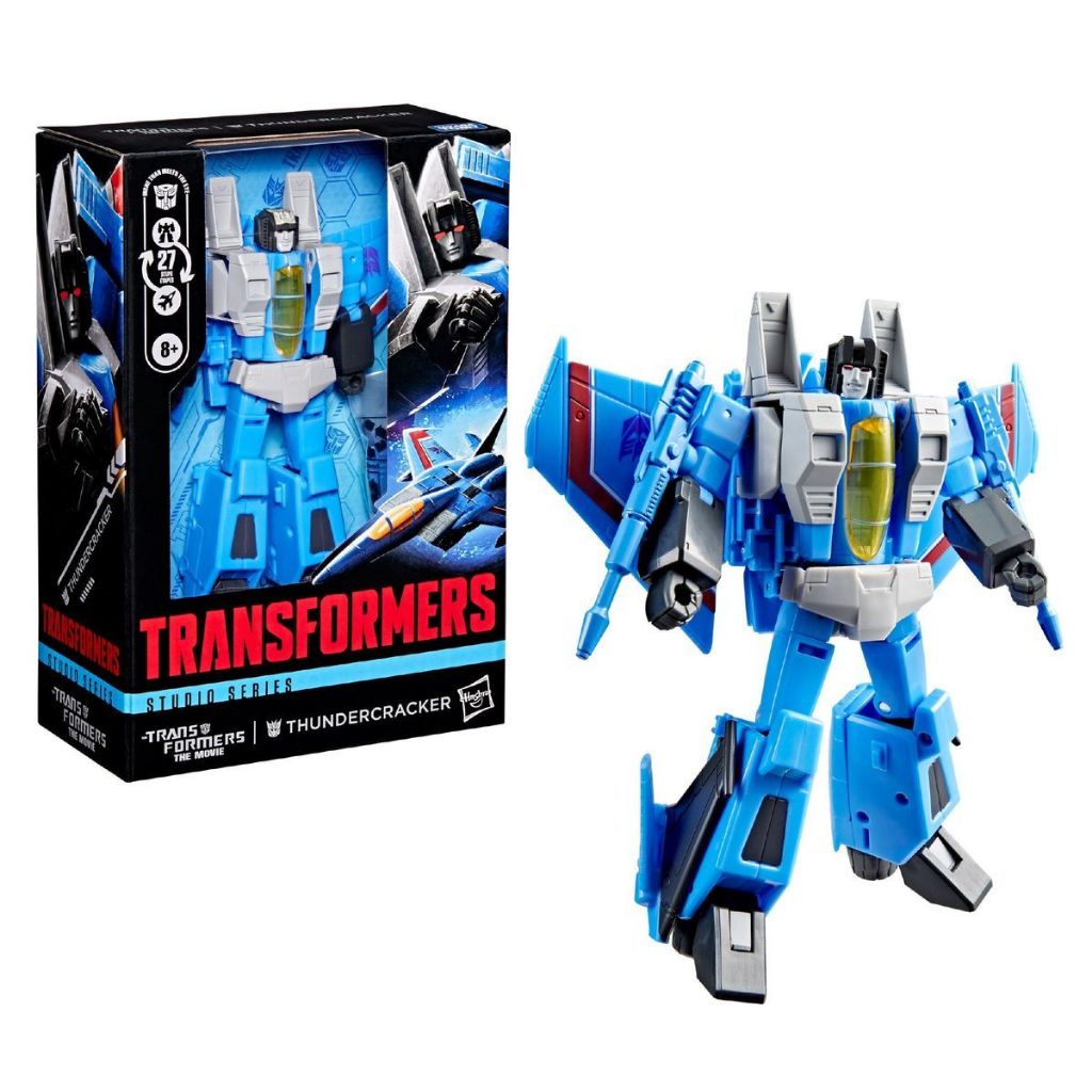Hasbro Transformers Studio Series Generations เลือก Voyager Class SS86 Thundercracker Skywarp