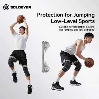 【TH Delivery 】SOLOEVER 2ชิ้น สายรัดเข่า สนับเข่า ป้องกันอาการบาดเจ็บ ช่วยพยุงหัวเข่า M-2XL
