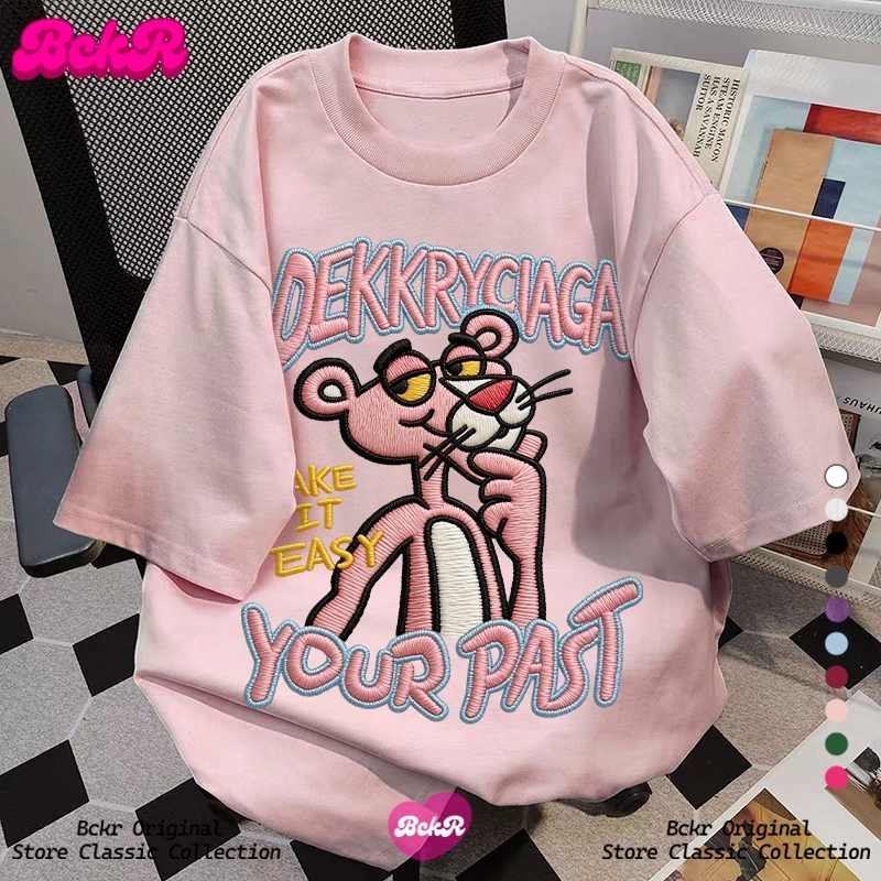 【จัดส่งตลอด 24 ชั่วโมง】 BCKR สไตล์พรีพี แมตช์ได้ทุกแบบ เสื้อผญ เสื่อยืด oversize คอกลม เสื้อYG4497 ราคา ถูกที่สุด ดีลบีเคเค แกลเลอรีภาพที่ 7