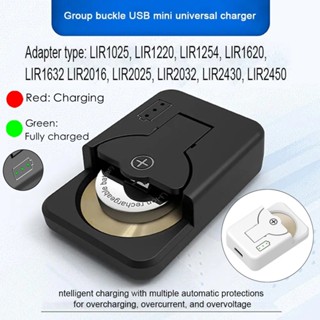 🚚ท้องถิ่น🚚 ใหม่ปุ่มชาร์จแบตเตอรี่พร้อมตัวบ่งชี้ LED Universa…