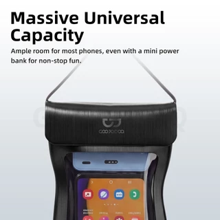 GOOJODOQ กระเป๋าใส่มือถือ กันน้ำ กันฝุ่น IPX68 ขนาดใหญ่พิเศษ
