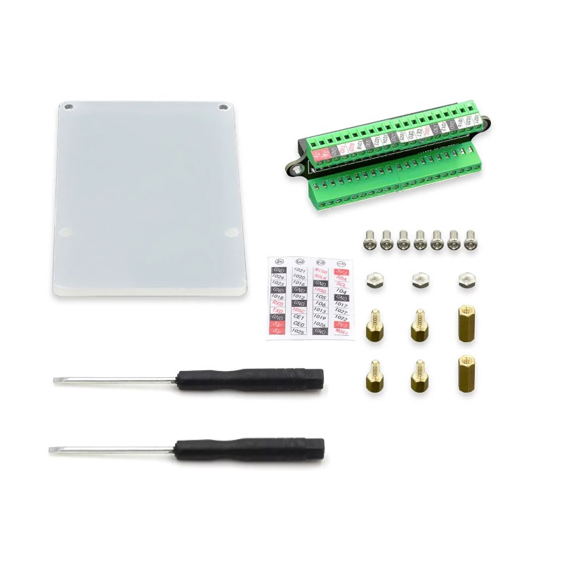 Mini Terminal Breakout Board GPIO บอร์ดขยาย Terminal Breakout Board สําหรับ Raspberry Pi 4B/3B +/3B/2B/1B +/Zero/Zero W