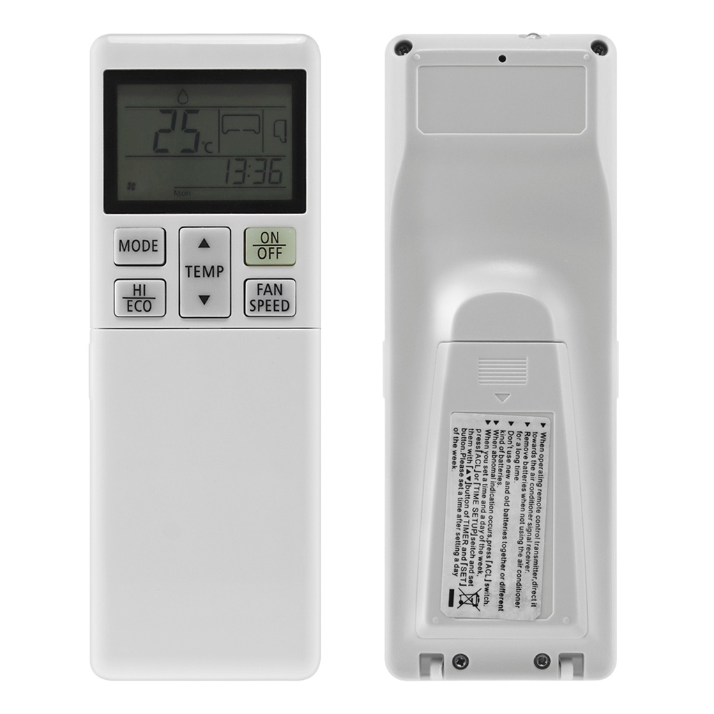 รีโมทคอนโทรลทดแทนสําหรับเครื่องปรับอากาศ Mitsubishi RLA502A700B